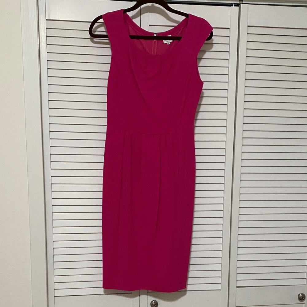 Armani Collezioni Fuchsia Midi Dress